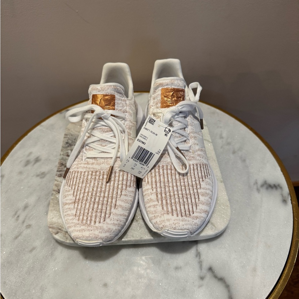Adidas Swift Run White Copper Color
